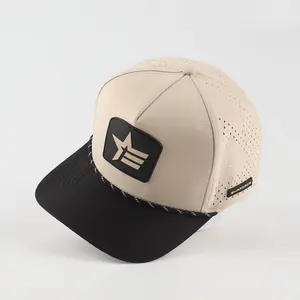 Casquettes de baseball décontractées et imperméables personnalisées pour l'extérieur avec impression en relief et broderie de logo - Vente en gros de haute qualité - Product Image 3
