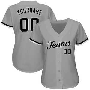 Fournisseur de gros de maillot de baseball personnalisé authentique vêtements de sport respirants et durables tissu léger à séchage rapide pour les joueurs d'équipe - Product Image 2