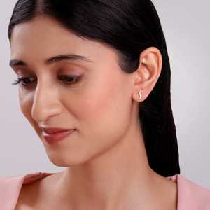 Pendientes Elegantes con Diamantes Cultivados en Laboratorio, Diseñados para un Brillo Diario Brillante - Product Image 5