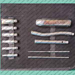Ensemble d'extracteurs dentaires Burgess Wolf pour chevaux, grand modèle, en acier inoxydable, tous les outils de dentisterie vétérinaire disponibles - Product Image 5