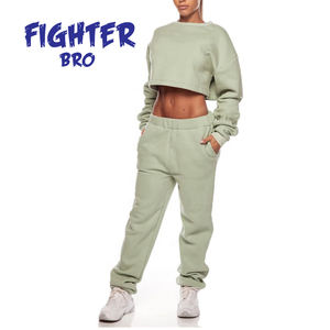 ชุดวิ่ง2ชิ้นสำหรับผู้หญิงชุดวอร์มขนแกะสำหรับวิ่งเทรนนิ่งสำหรับผู้หญิง - Product Image 4