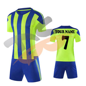 Uniforme de fútbol para niños con logotipo personalizado, ropa deportiva atlética de alta calidad, transpirable, cómoda, trajes de Jersey para Club al por mayor - Product Image 2