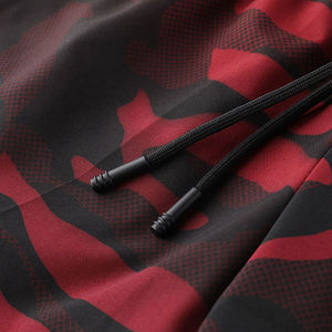 Pantalones cortos de baloncesto de cintura media más vendidos para adultos High Street Vintage estampado transpirable tejido cordón ventas directas de fábrica - Product Image 4