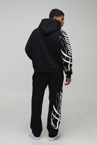 2025ชุดออกกำลังกายออกกำลังกาย2ชิ้นสำหรับผู้ชายเสื้อผ้าวิ่งชุดวอร์มโอเวอร์ไซส์พิมพ์โลโก้ตามสั่ง - Product Image 4