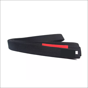 Cinturón de Competición de Karate BJJ con Logotipo de Equipo Personalizado en Varios Colores, Artes Marciales, Talla Grande para Hombre, 100% Algodón, 4 cm de Grosor, Etiqueta Personalizada - Product Image 5