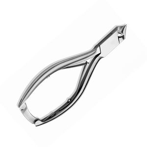 Caja de cortaúñas de acero y metal resistente con diseño personalizado, cuchillas de borde afilado de resorte doble, cortador de uñas encarnadas en forma de Luna - Product Image 4