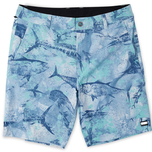 Shorts de pêche cargo pour hommes, sublimation, logo personnalisé OEM, séchage rapide, respirant et hybride, shorts de sport en polyester et élasthanne - Product Image 4