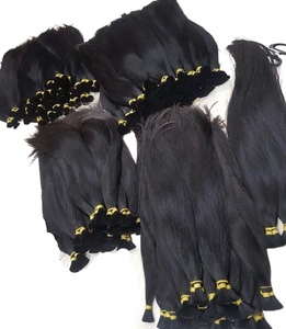 LSY Vente en gros faisceaux humains à double tirage, cuticule non transformée alignée, cheveux vierges vietnamiens, vendeur de cheveux vierges vietnamiens bruts - Product Image 1