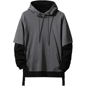 เสื้อฮู้ดดี้ผู้ชายดีไซน์ทันสมัย ออกแบบเองได้ ระบายอากาศ แห้งเร็ว ผ้าฝ้ายฟลีซ สำหรับฤดูหนาว - Product Image 1