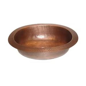 Évier en cuivre de qualité supérieure avec finition de qualité supérieure, élégant, durable et parfait pour les cuisines rustiques modernes - Product Image 4