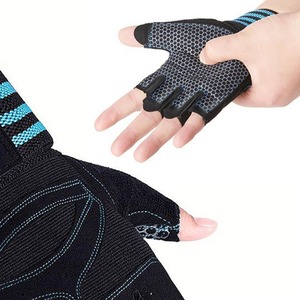 Gants de fitness haltérophilie respirants pour entraînement Service OEM Gants de musculation en cuir synthétique sur mesure - Product Image 4