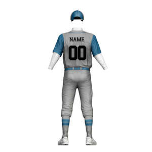 Uniformes de Béisbol Personalizados de Poliéster de Alta Calidad, Tallas Grandes, Logotipo Personalizado, Ropa de Equipo Transpirable - Product Image 3