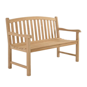 Banco de madera de teca de alta calidad para exteriores, banco de asiento ovalado para jardín, Patio, jardín, fabricante de muebles de Japón - Product Image 2