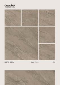 Baldosas de porcelana gris Full Boy Matt Porcelana rústica 600x600 10mm y 20mm de espesor Anti azulejo - Product Image 4