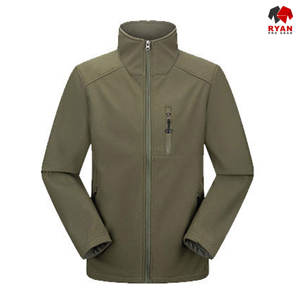 Veste Softshell sur mesure pour homme, fermeture éclair, tissu respirant avec logo personnalisé, écologique - Product Image 3