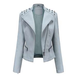 Chaqueta de cuero de invierno de alta calidad con diseño personalizado para mujer en colores personalizados Abrigo de cuero para hombre - Product Image 1