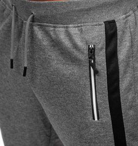 Pantalons de survêtement droits pour hommes, taille personnalisée, design personnalisé, solides, fitness, sport, séchage rapide, haute qualité - Product Image 2