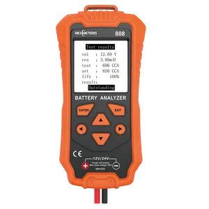 RM808 12V/24V Lead-acid Battery Performance Analysis Testing Tool RICHMETERS Battery Analyzer