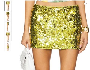 Mini jupes à paillettes d'été pour femmes de qualité supérieure jupe crayon en coton coupe ajustée pour le quotidien, les voyages, les fêtes - Product Image 1