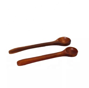 Forme personnalisée et conception de couverts vaisselle serveur de salade de bonne qualité en bois ou cuillères à salade ensemble de couverts en bois - Product Image 5