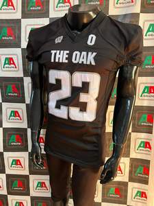 Maillot de football américain fan jersey parent sublimation attirail sergé broderie grande taille personnalisé usine pakistan vraies photos - Product Image 3