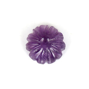 Piedra preciosa de flor de amatista púrpura de alta calidad facetada disponible en todas las formas tamaños pedidos personalizados al por mayor piedra preciosa natural suelta - Product Image 1