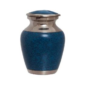 Urnas de recuerdo de cremación de latón de alta calidad con pintura multicolor y urnas funerarias de Metal con acabado de Color Crema para cenizas humanas - Product Image 5