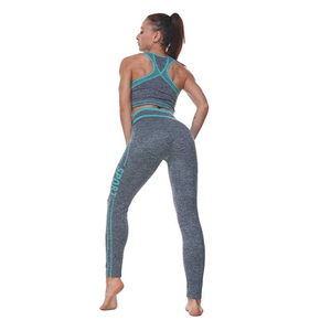 Conjunto de traje de yoga para mujer, ropa deportiva sin costuras para entrenar en el gimnasio y fitness para mujer, ropa deportiva nueva al por mayor - Product Image 5