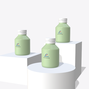 Tarro cilíndrico de plástico PET con impresión personalizada de alta calidad de Pavico Vietnam, tapa de 150/200ml para embalaje de píldoras de vitaminas medicinales - Product Image 5