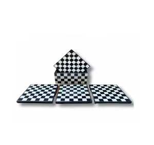 Posavasos de Incrustaciones de Hueso de Alta Calidad, Forma Cuadrada, Regalos Corporativos, Vajilla Duradera, Posavasos Decorativos, Tendencia Principal - Product Image 5