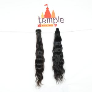 Venta al por mayor de extensiones de cabello humano crudo vietnamita fabricado paquete virgen procesado químicamente sin cutícula alineada trenzado ondulado - Product Image 4