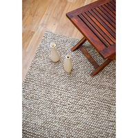 Tapis de salon antidérapant le plus récent tapis tissé à la main en laine disponible en forme et couleur de taille personnalisée
