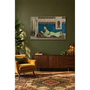 Fida Osman Hamdi Bey Jeune Savant Lisant un Livre Impression sur Toile - Product Image 1