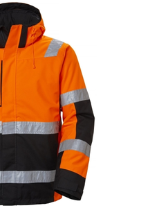 High Quality Customized Logo Hi Vis Work Wear Construction <b>Worker</b> Safety <b>Jacket</b> for Work Use - Product Image 2