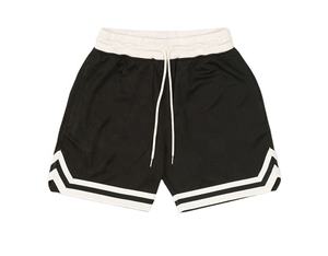 Pantalones cortos de baloncesto de malla de poliéster 100% personalizados comodidad, cintura elástica pantalones cortos de natación de malla surtidos con cordón - Product Image 6