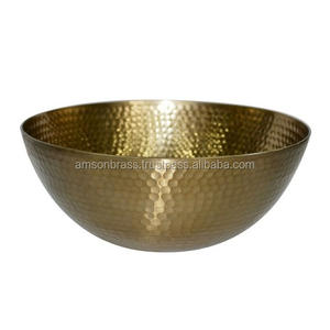 Tazón para Ensalada de Cobre Ecológico para Fiestas, Estilo Clásico, Vajilla para Mesa - Product Image 6