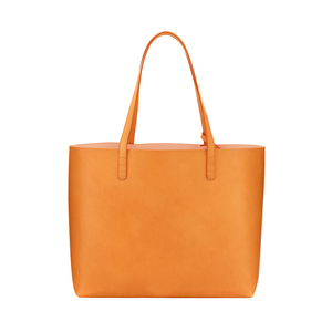 Sac à main de luxe pour femme en cuir de vachette véritable, avec fermeture éclair personnalisée, design à panneaux, deux poignées, doublure en cuir véritable, grande taille, tendance - Product Image 5