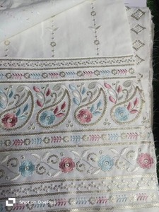 Proveedor indio, tela de trabajo de satén Malai suave y brillante con Dobby antiestático, peso medio para vestidos de novia, ropa, pedidos al por mayor - Product Image 2