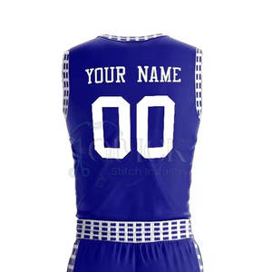 Ensembles d'uniformes de basket-ball respirants faits par professionnel service d'OEM de polyester de la taille 100% à vendre - Product Image 5