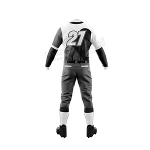 Tenues de baseball pour hommes de qualité supérieure, en spandex/coton, avec logo d'équipe personnalisé, toutes saisons, impression de logo personnalisée, service OEM - Product Image 6
