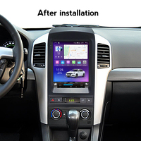 MEKEDE-Reproductor de audio TS para coche, Radio con Android, wifi, 4G, DVR, DSP, TMPS, para Chevrolet Captiva 2008-2011