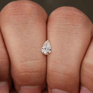 0.60 CT Poire Cut Lab Grown Diamond Loose Diamond White Color Filled Lab Créé Diamant Lâche Pierre Pour Bijoux Personnalisés. - Product Image 6