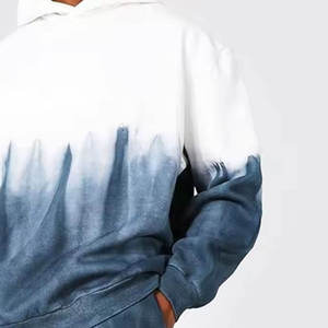 Produit en gros Nouveau 2025 Ensemble sweat-shirt et pantalon de survêtement pour homme avec logo personnalisé Streetwear décontracté - Product Image 2