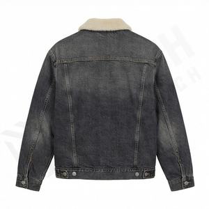 Veste en jean denim de couleur personnalisée légère pour femmes, manteau d'hiver chaud de qualité supérieure, confortable, élégant, vêtements de rue décontractés - Product Image 2