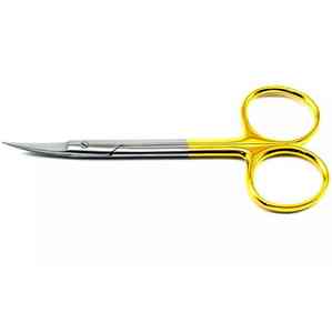 Tijera Iris más vendida recta y curvada 9cm 10,5 cm 11,5 cm instrumentos quirúrgicos de acero inoxidable de alta calidad tijera Iris - Product Image 5