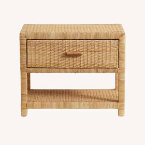 Wholesale Bohemian Natural Rattan Side Table <b>Cabinet</b> Home Furniture Decorative Nightstand for Apartment Bedroom Made in Vietnam - Product Image 5