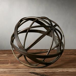 Escultura de aluminio moderna de alta calidad hecha a mano palo de Metal ecológico decoración del hogar escultura de acabado de oro brillante - Product Image 4