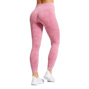High Elastic Waist <b>Leggings</b> Women Workout <b>Push</b> <b>up</b> Four-Way Stretch Print Seamless Fitness Clothing Gym Pants Yoga Wear - Product Image 3