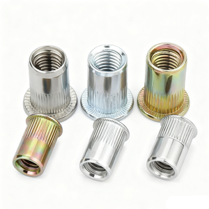 Tuerca Remache M3-M8 Ciega de Acero Inoxidable, Pequeña, de Cabeza Plana Avellanada de 90°, Roscada, Tubular, Hexagonal, Remache Moleteado - Product Image 1