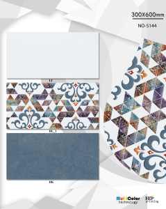 Azulejo de pared de cerámica de 300x600mm de primer grado para baño de cocina de precio bajo al por mayor indio esmaltado digital - Product Image 3